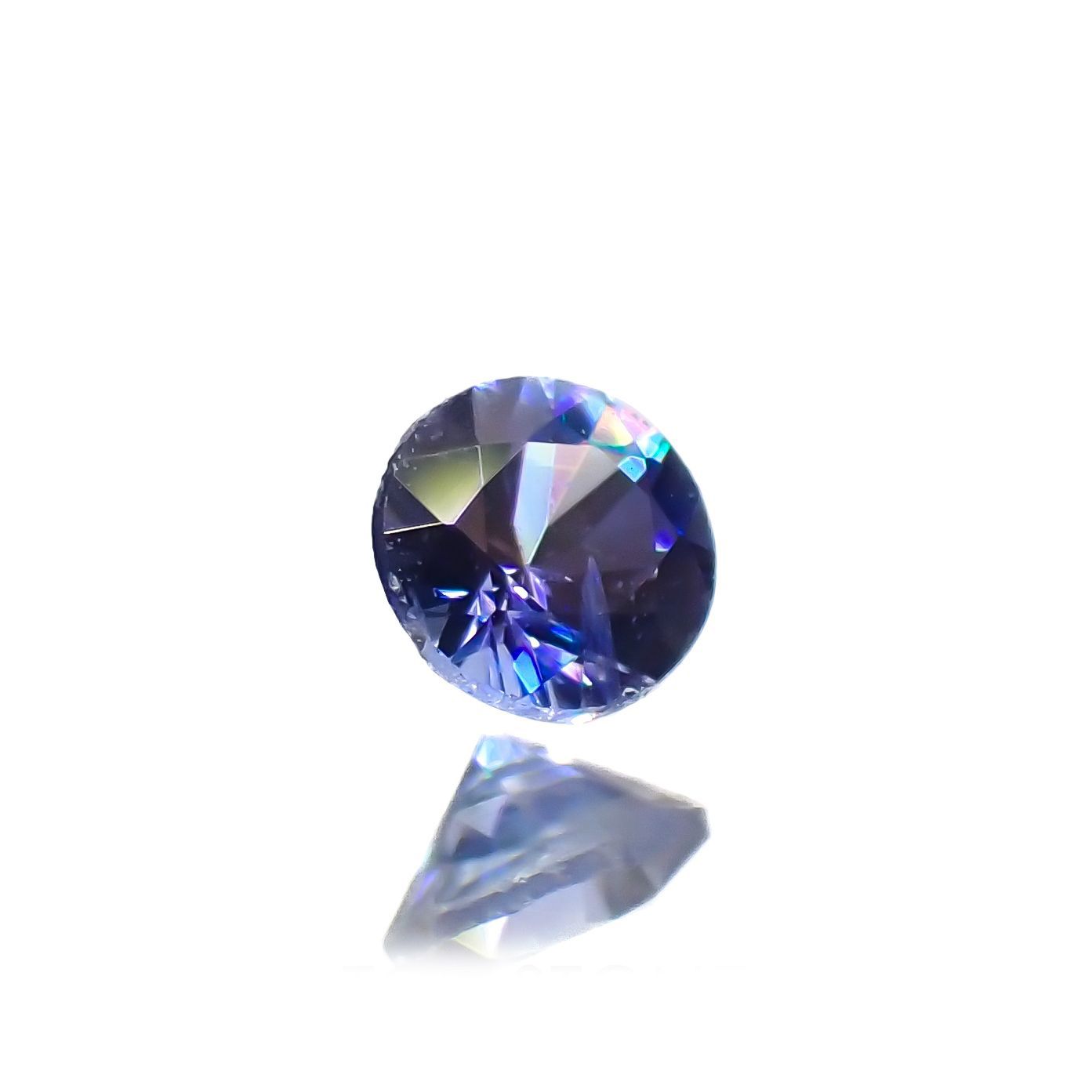 ベニトアイト アメリカ・カリフォルニア州産 0.062ct[221219603]2.4x2.4mm前後