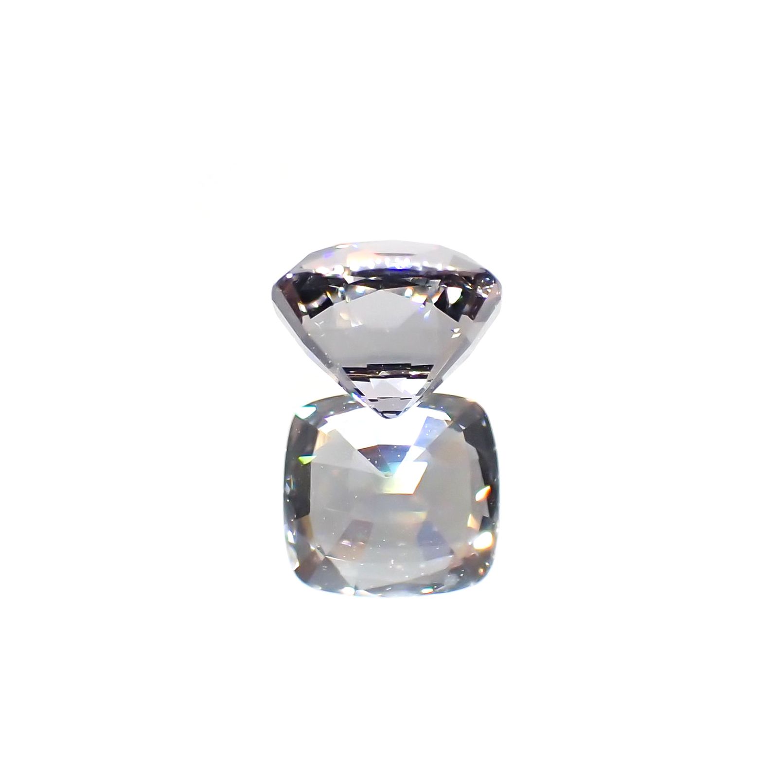 プラチナスピネル(宝石名スピネル) ビルマ産 1.152ct ソ付(彩珠)[250913319]6×5.6mm前後