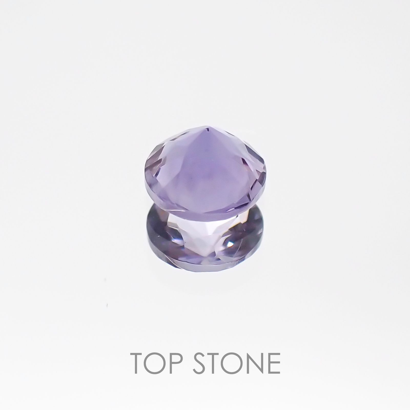 ラベンダースピネル スリランカ産 ルース 0.24ct[20106650]4×4mm前後