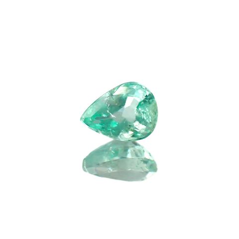 パステルカラーエメラルド コロンビア産 0.29ct / 5.1x3.8mm前後 [220918058]