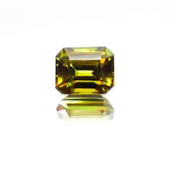 スフェーン(宝石名スフェーン)パキスタン産 0.61ct 識別済[231124247]5.3x4.2mm前後