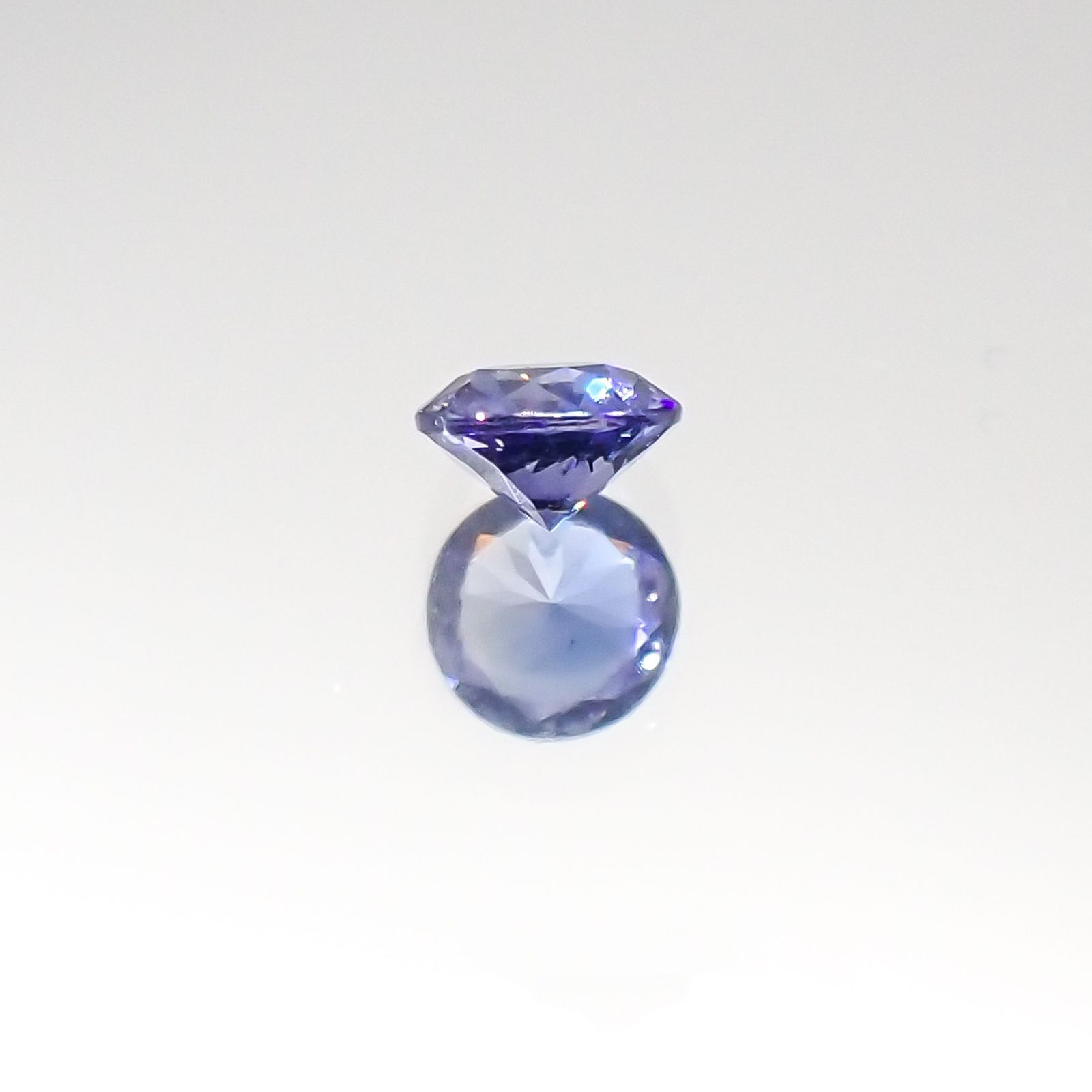 ベニトアイト アメリカ産 ルース 0.158ct[20095839]3.3×3.2mm前後