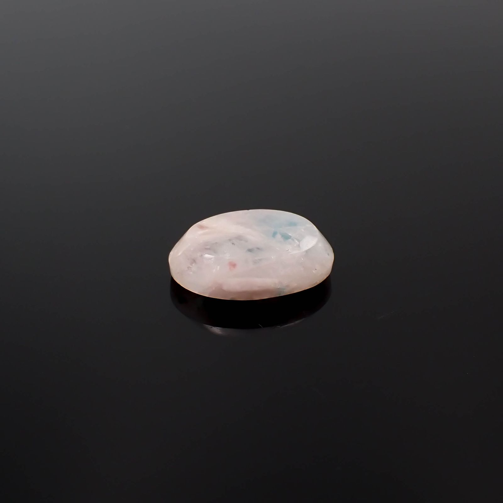 パライバトルマリンインクォーツ ブラジル産 12.03ct[240427095]18.4x14.7mm前後