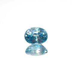 ブルージルコン カンボジア産 2.34ct[221018654]8x6.1mm前後