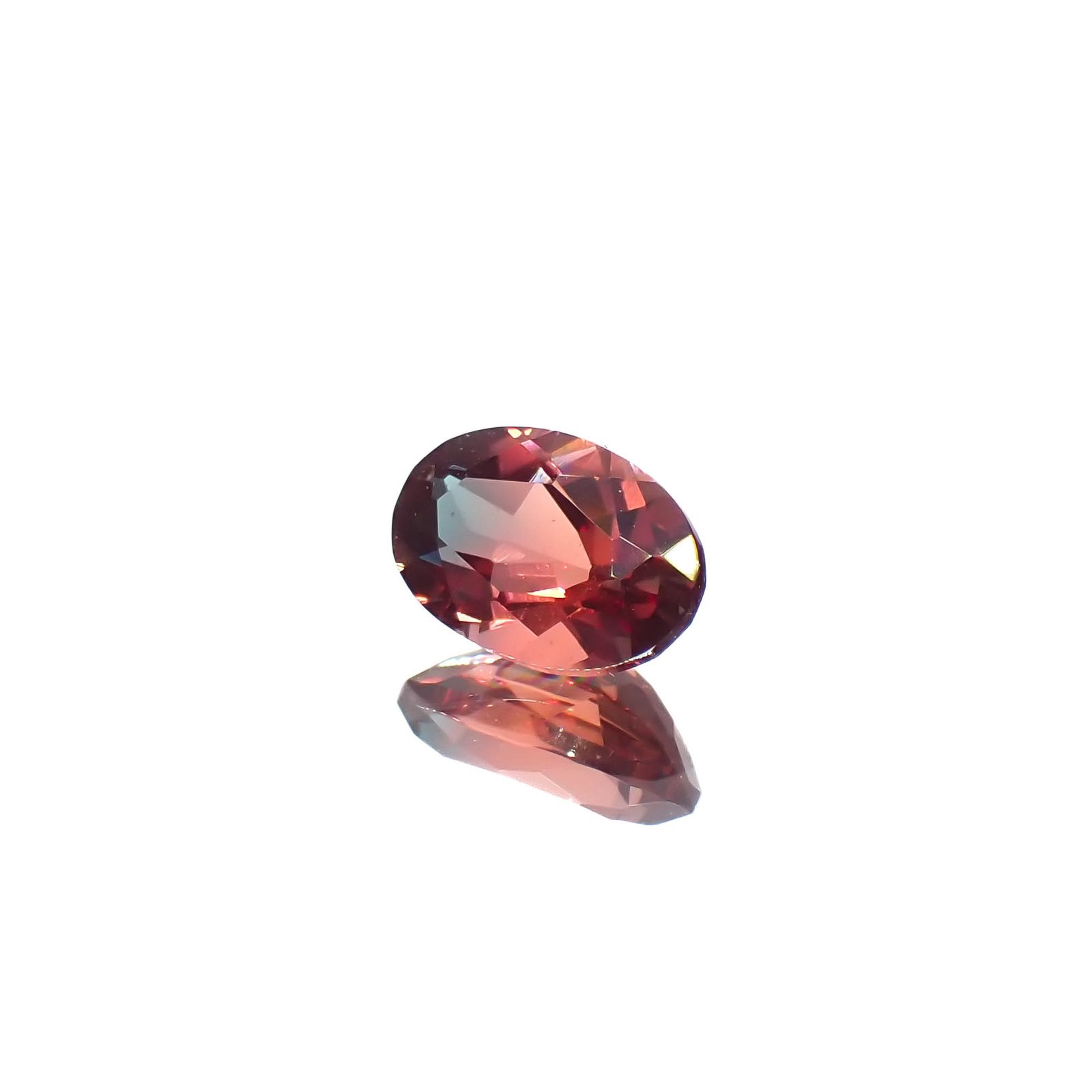 バイカラーアンデシン モンゴル産 0.45ct[230421504]6x4mm前後