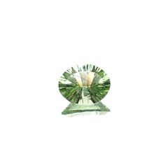 ◇コンケーブカット◇ルドウィジャイトインペリドット パキスタン産 3.20ct[240628420]11x8.8mm前後