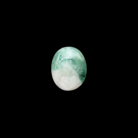 マトリックスエメラルド(エメラルドインクォーツ/フェルドスパー) ブラジル産 3.50ct[210812258]11.1×9mm前後