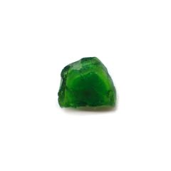 デマントイドガーネット 原石スライス(宝石名デマントイド・ガーネット) 0.69ct 識別済[210410500]5.5×6.3mm前後