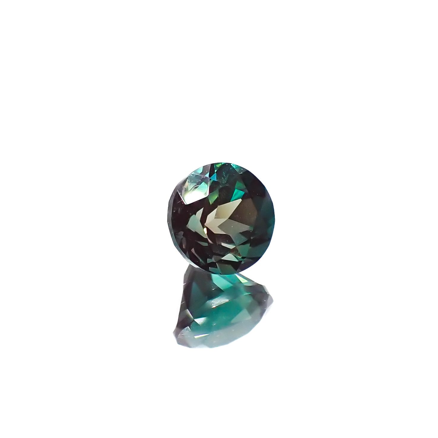 カラーチェンジアンデシン モンゴル産 0.62ct[240226317]5.1x5.1mm前後