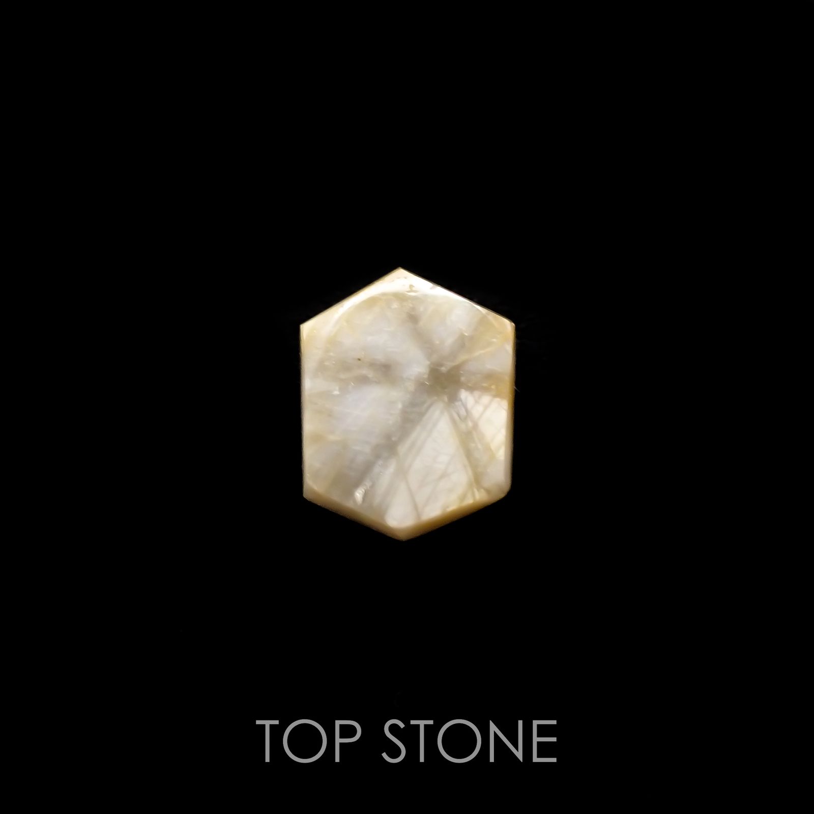 トラピッチェサファイア 原石スライス磨き(宝石名トラピッチェ・サファイア)ミャンマー産 3.55ct 識別済[221119103]9.2x7.7mm前後