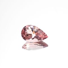モルガナイト(宝石名モルガナイト)ナイジェリア産 2.292ct ソ付(彩珠)[221018878]11.9x7.4mm前後
