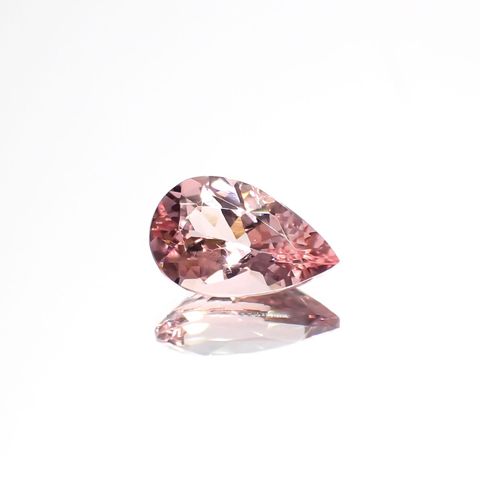 モルガナイト(宝石名モルガナイト)ナイジェリア産 2.292ct ソ付(彩珠)[221018878]11.9x7.4mm前後