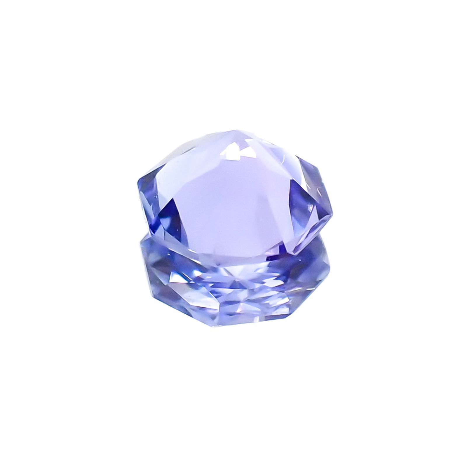 ◇オクタゴンカット◇タンザナイトSA(宝石名タンザナイト)タンザニア産 0.44ct 識別済[230723014]5x4.9mm前後