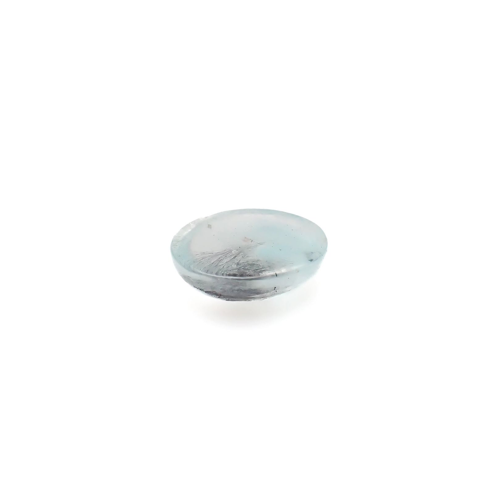 アホイトインクォーツ 南アフリカ・メッシーナ鉱山産 5.93ct [241029310]14.4x11mm前後