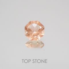 ◇オクタゴンカット◇オレゴンサンストーンSA  アメリカ産 ルース 0.49ct[210210041]5×5mm前後