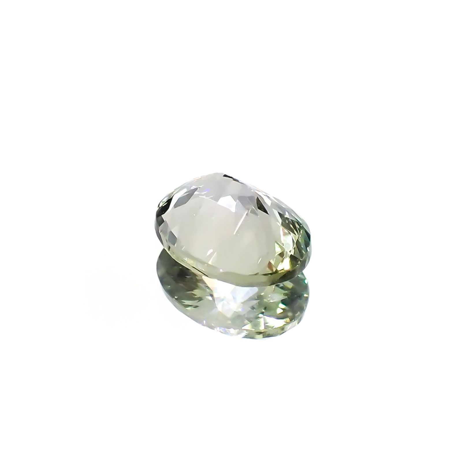 バイカラータンザナイト(宝石名バイカラー・ゾイサイト) タンザニア産 識別済 1.56ct / 8.6x6.5mm前後 [210812651]