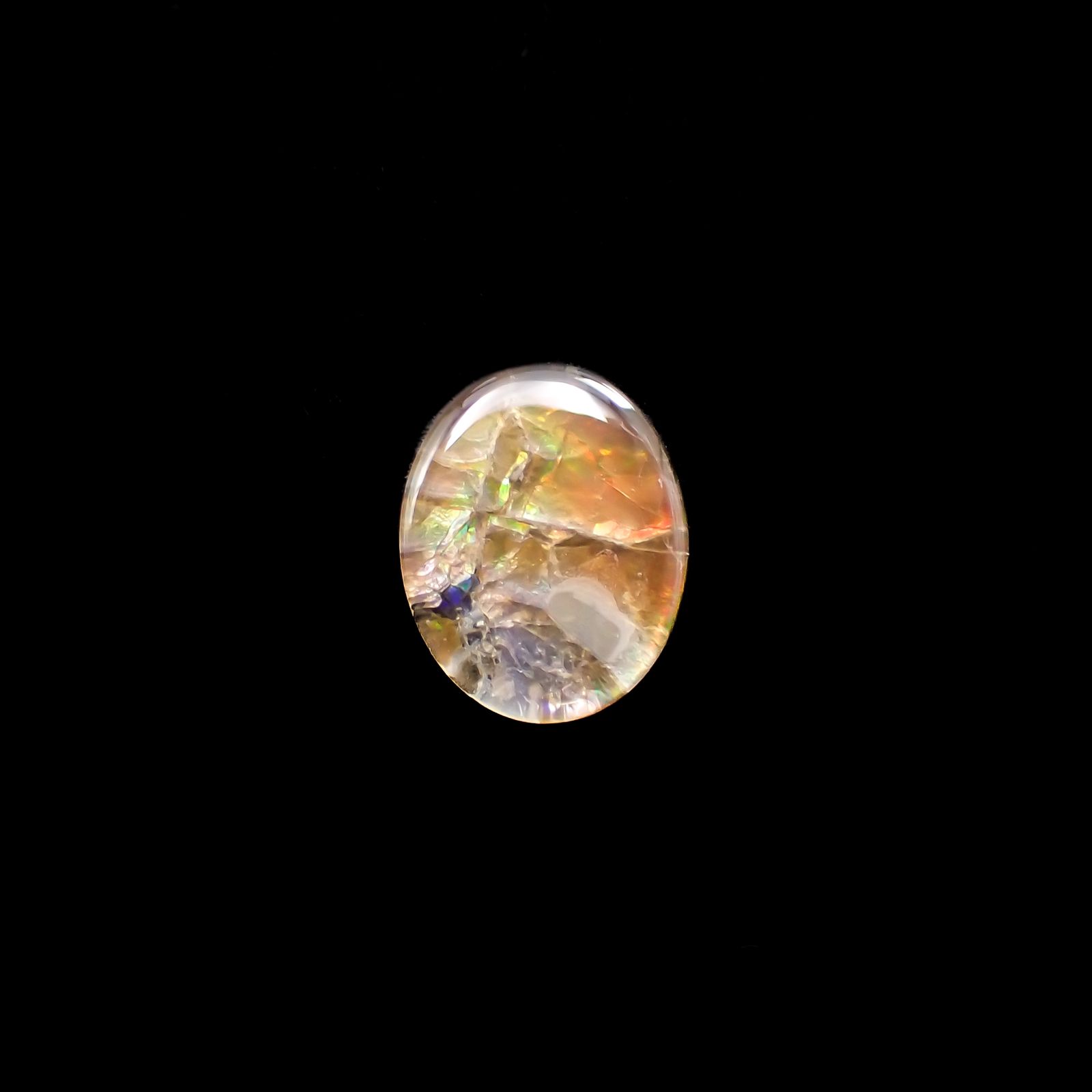 アンモライト トリプレット カナダ産 1.91ct[230823112]10x8mm前後