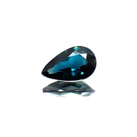 サファイア(宝石名サファイア)ケニア産 0.53ct 識別済[231124237]6.8x4.1mm前後