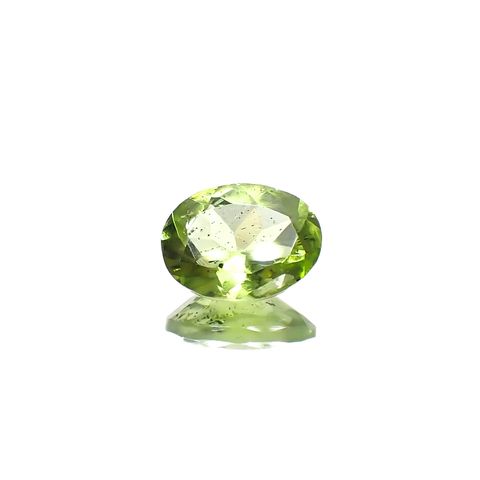 ブラックリリーパッドペリドット アメリカ・アリゾナ州産 1.23ct [231224611]8x6.1mm前後