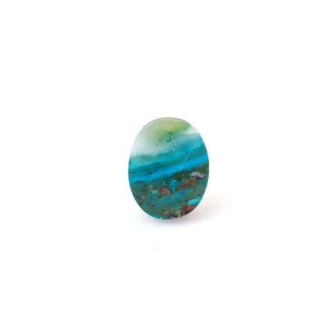 ブルーオパール ペルー産 7.40ct [250430255]15.3x12mm前後