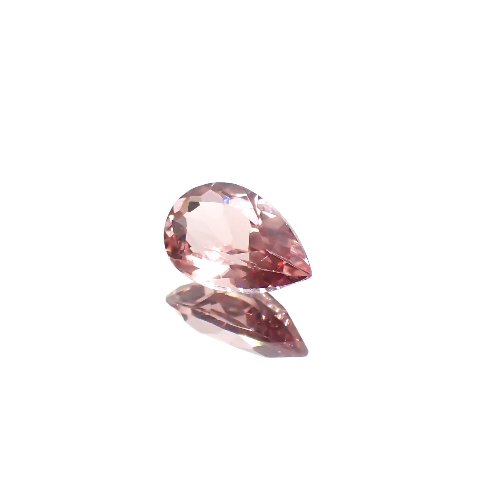 ピンクアパタイト(宝石名ピンク・アパタイト)ブラジル産 1.16ct 識別済[251224686]9x5.7mm前後