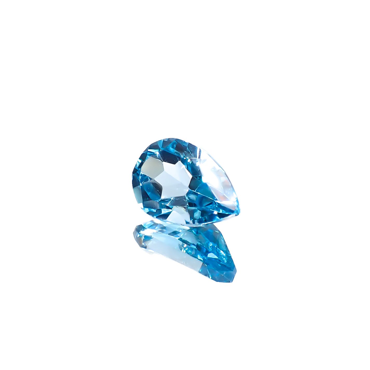 スイスブルートパーズ ブラジル産 1.68ct [241229581]9x6mm前後