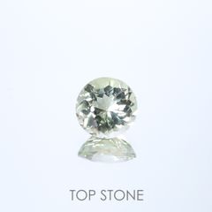 モンテブラサイト(宝石名モンテブラサイト)マダガスカル産 0.55ct 識別済[220817424]5.3x5.2mm前後
