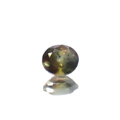 ゴールドシーンサファイア 非加熱(宝石名シーン・サファイア)ケニア産 0.32ct 識別済[231124075]4.2x3.6mm前後