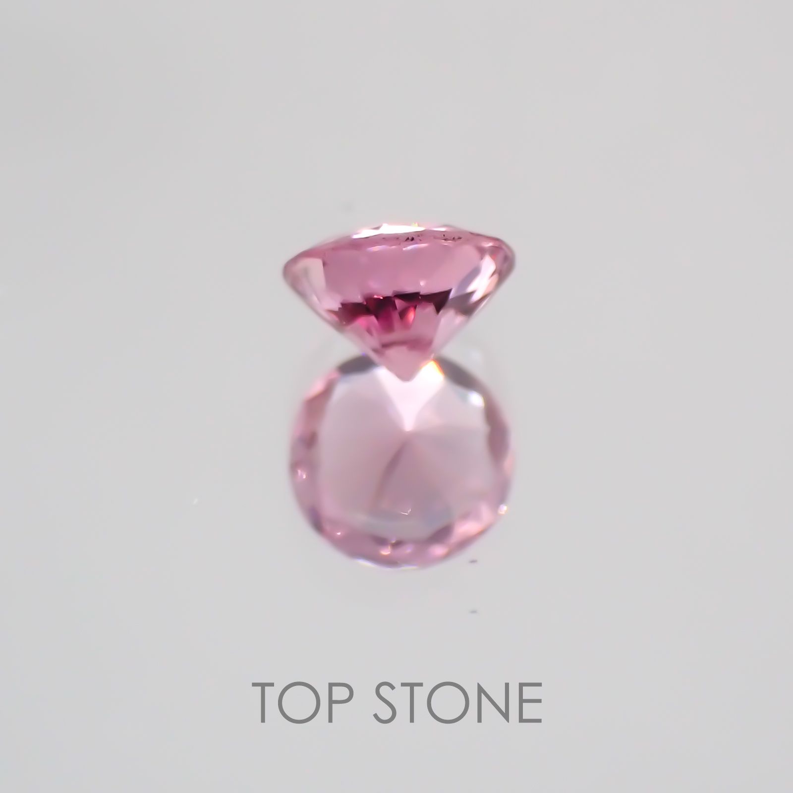 ホットピンクスピネル ビルマ産 ルース 0.27ct[210210028]4×4mm前後