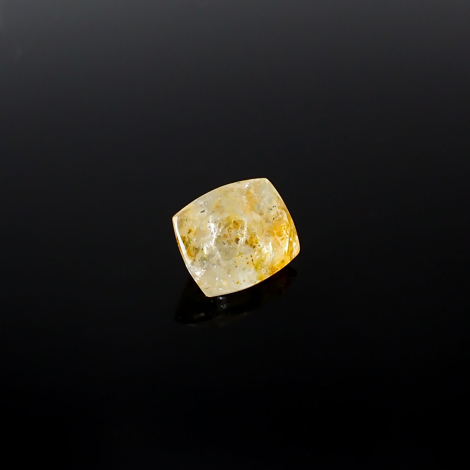 オーロラアクアマリン ブラジル産 5.78ct[240226060]12.5x10mm前後