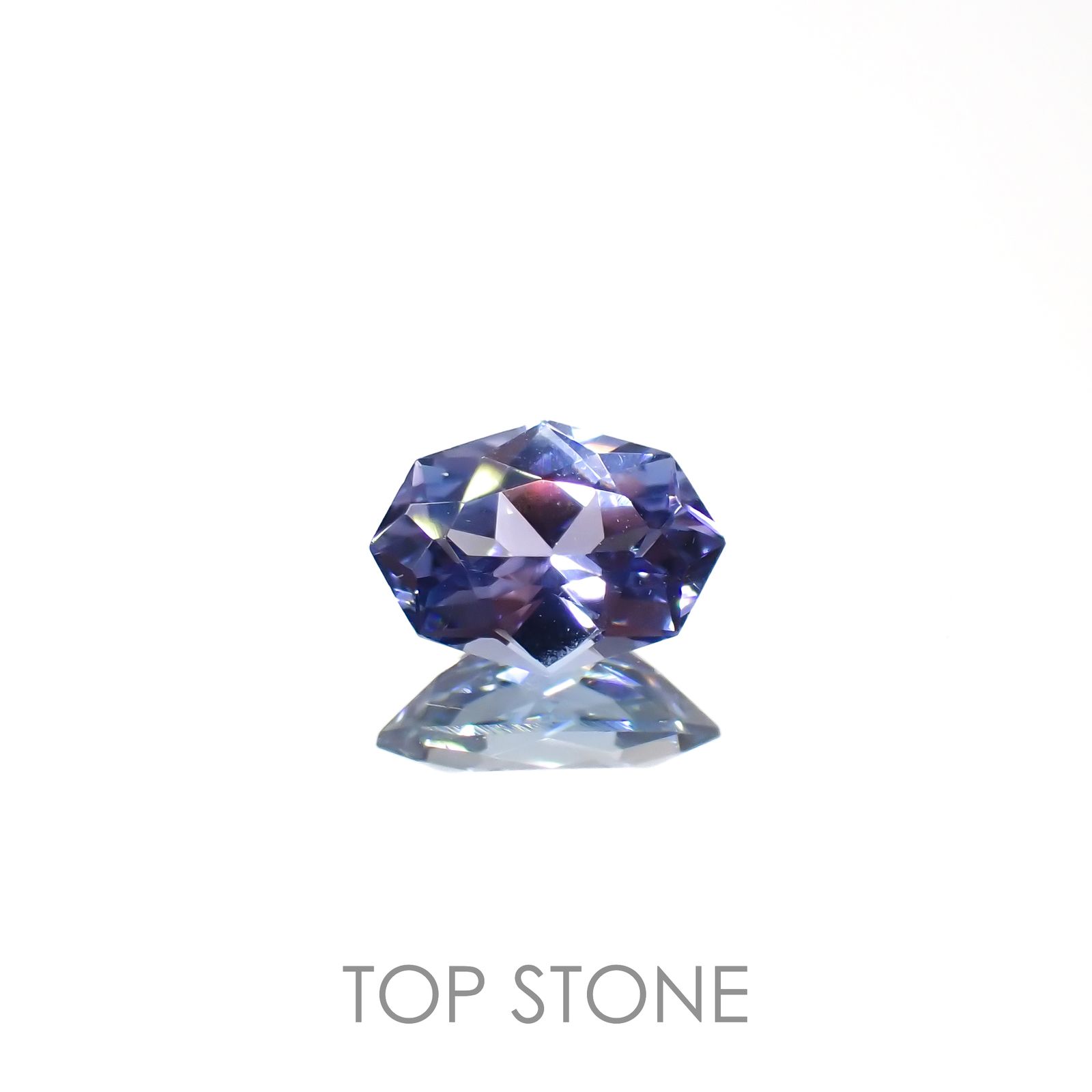 ◇カスタムカット◇タンザナイト(宝石名タンザナイト)タンザニア産 0.67ct 識別済[221118962]7x5.2mm前後