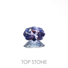 ◇カスタムカット◇タンザナイト(宝石名タンザナイト)タンザニア産 0.67ct 識別済[221118962]7x5.2mm前後