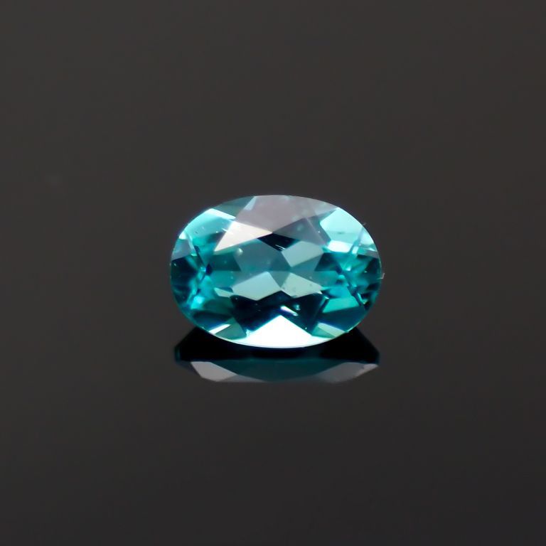 パライバトルマリン(宝石名トルマリン/別名パライバ・トルマリン)ブラジル産 0.068ct 識別済[221018776]3x2.2mm前後
