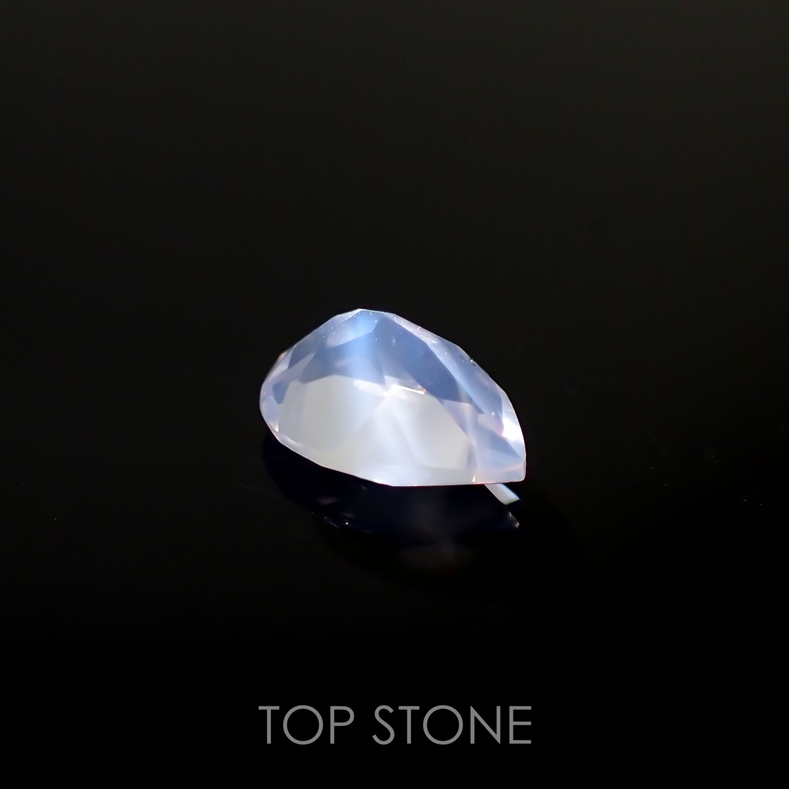 ムーンストーン(宝石名ムーンストーン)インド/スリランカ産 0.58ct 識別済[220515800]7x5mm前後