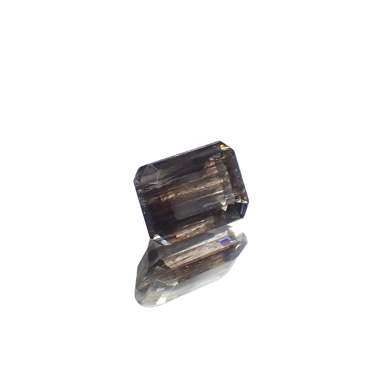 レインボースキャポライト ブラジル産 1.06ct [240326865]6.9x4.8mm前後