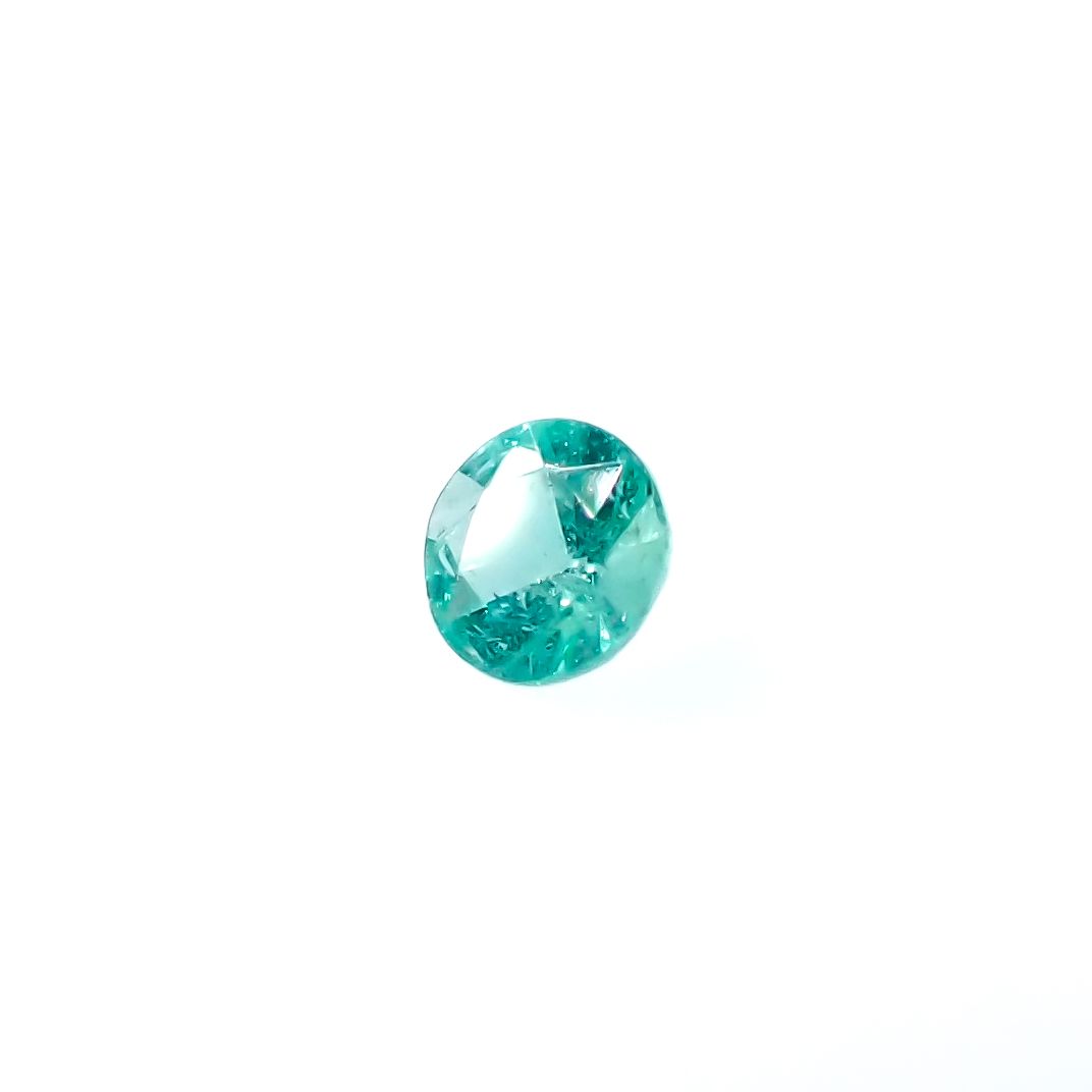パライバトルマリン ブラジル・パライバ州バターリャ鉱山産 0.078ct[240125587]2.7x2.7mm前後