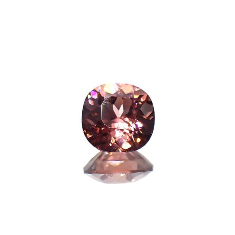 ピンクジルコン スリランカ/カンボジア産 0.58ct[240627925]4.7x4.6mm前後