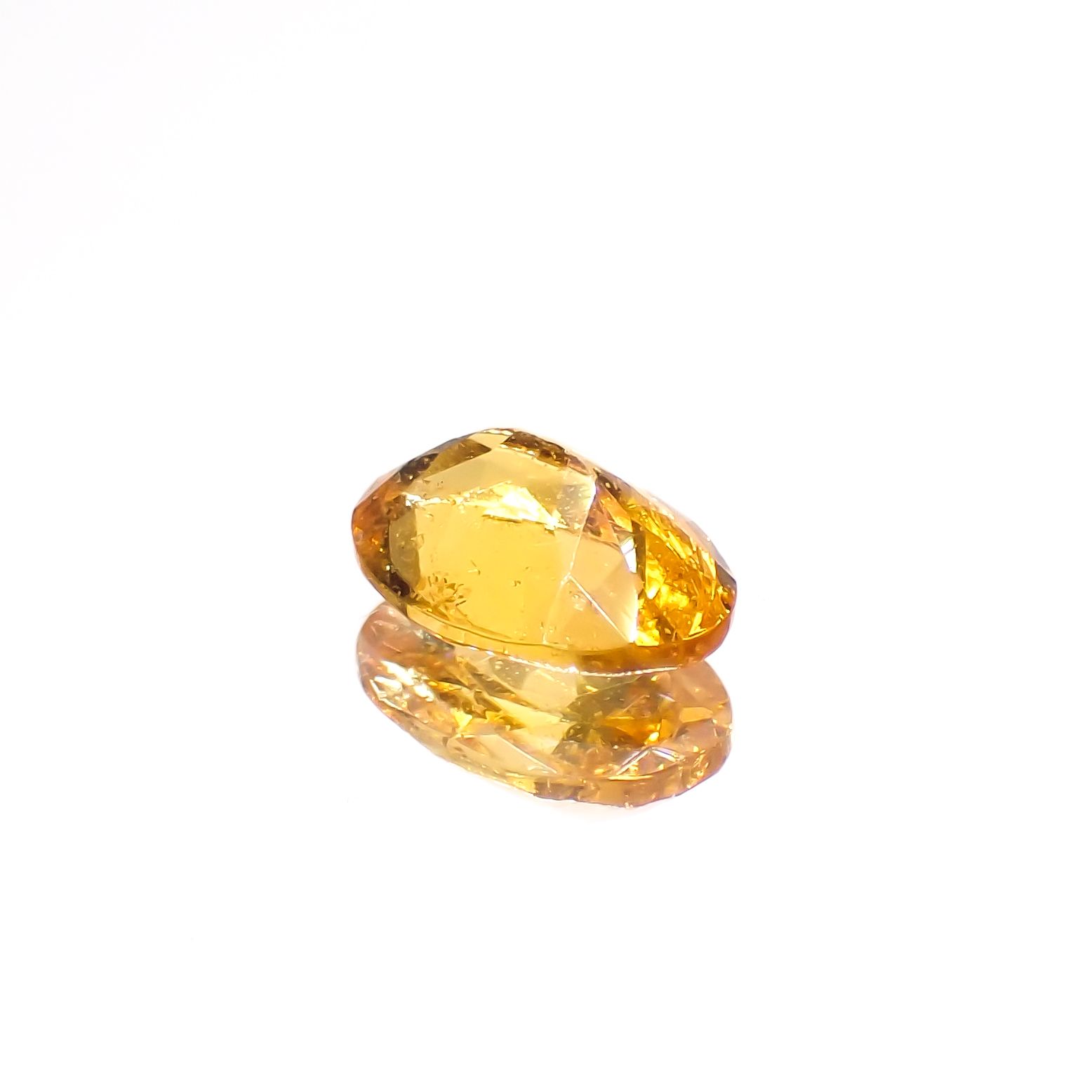 スペサルティンガーネット ナイジェリア産 0.52ct[230923386]6x4mm前後
