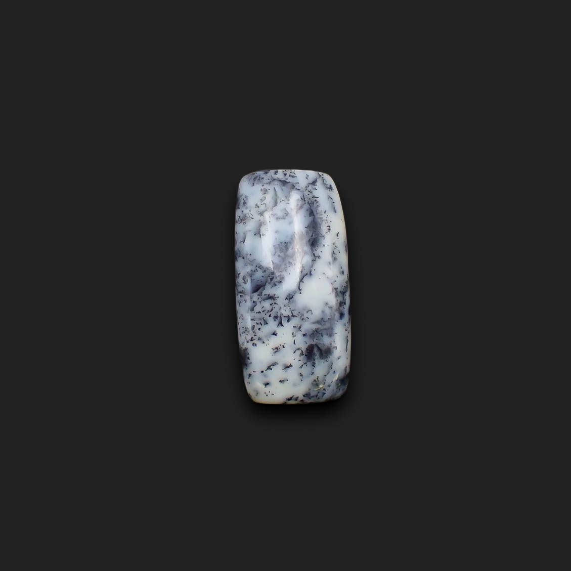 デンドリチックオパール ブラジル産 33.58ct[230722773]34.9x17.1mm前後