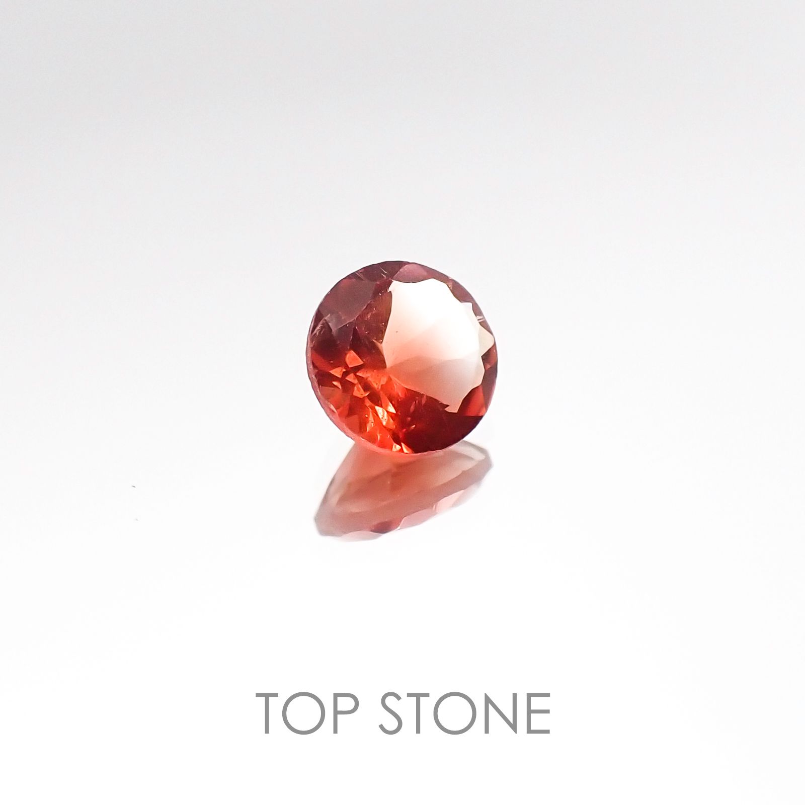オレゴンサンストーン アメリカ産 ルース 0.4ct[20106508]4.9×4.9mm前後