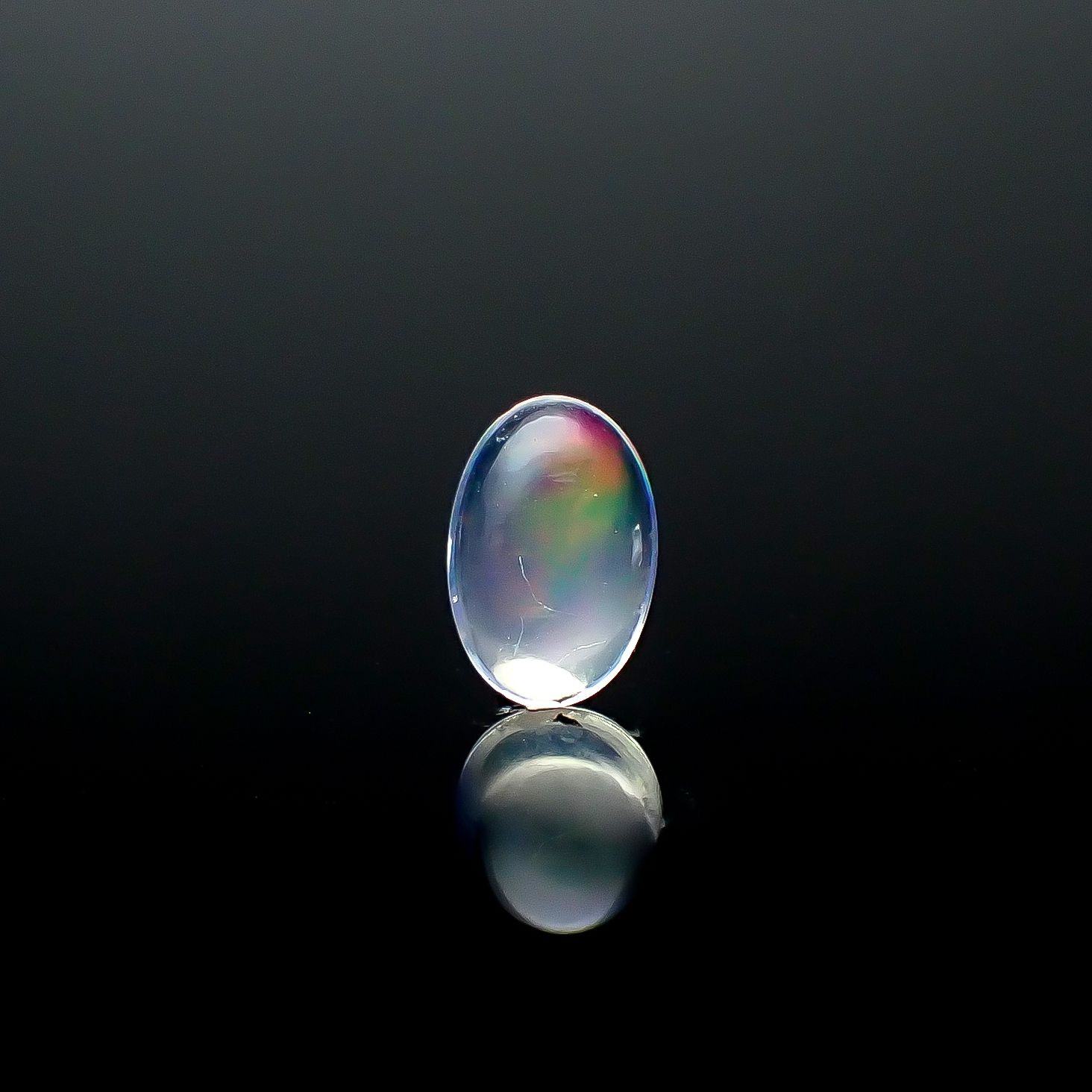 ウォーターオパール メキシコ産 0.46ct / 7.3x4.9mm前後 [250930996]