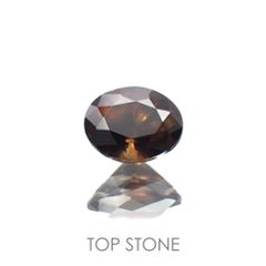 キャシテライト(宝石名キャシテライト)ボリビア産 1.425ct ソ付(彩珠)[221018672]6x4.8mm前後