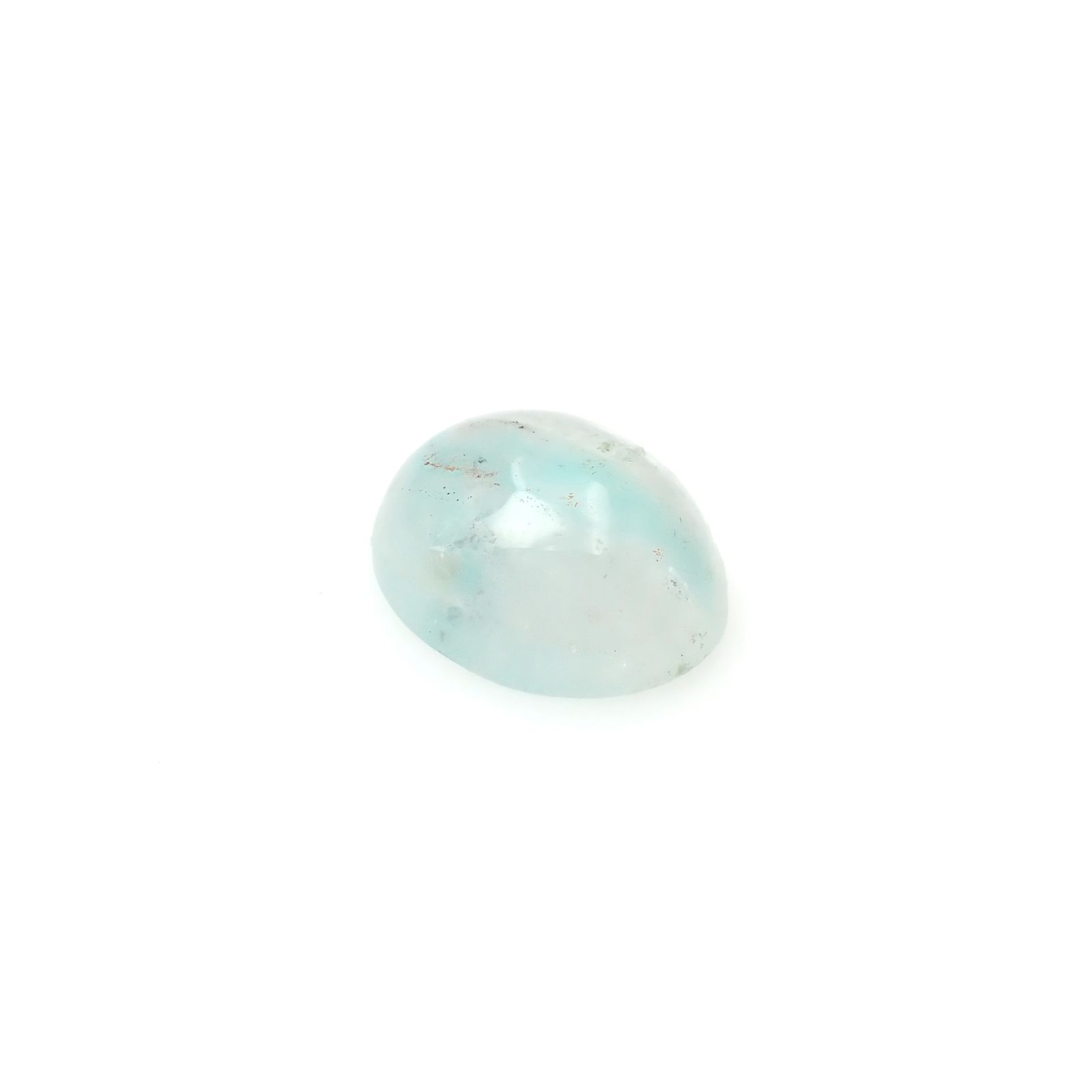 アホイトインクォーツ 南アフリカ・メッシーナ鉱山産 7.99ct [241029308]14.6x11.9mm前後