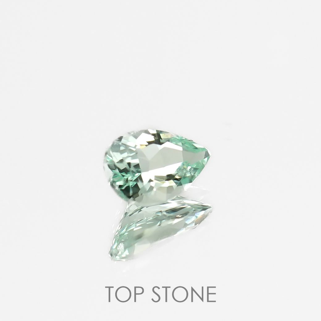 ミントベリル ブラジル産 0.33ct[230119952]6x3.9mm前後