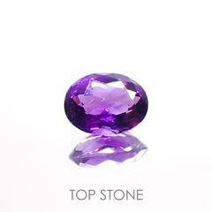 カラーシフトアメジスト(宝石名アメシスト)ブラジル/ウルグアイ産 1.21ct 識別済[220113979]8.2x6.2mm前後