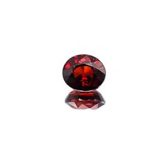スペサルティンアルマンディンガーネット(宝石名スペサルティン アルマンディン・ガーネット)マダガスカル産 1.76ct 識別済[231023853]7.1x6.1mm前後