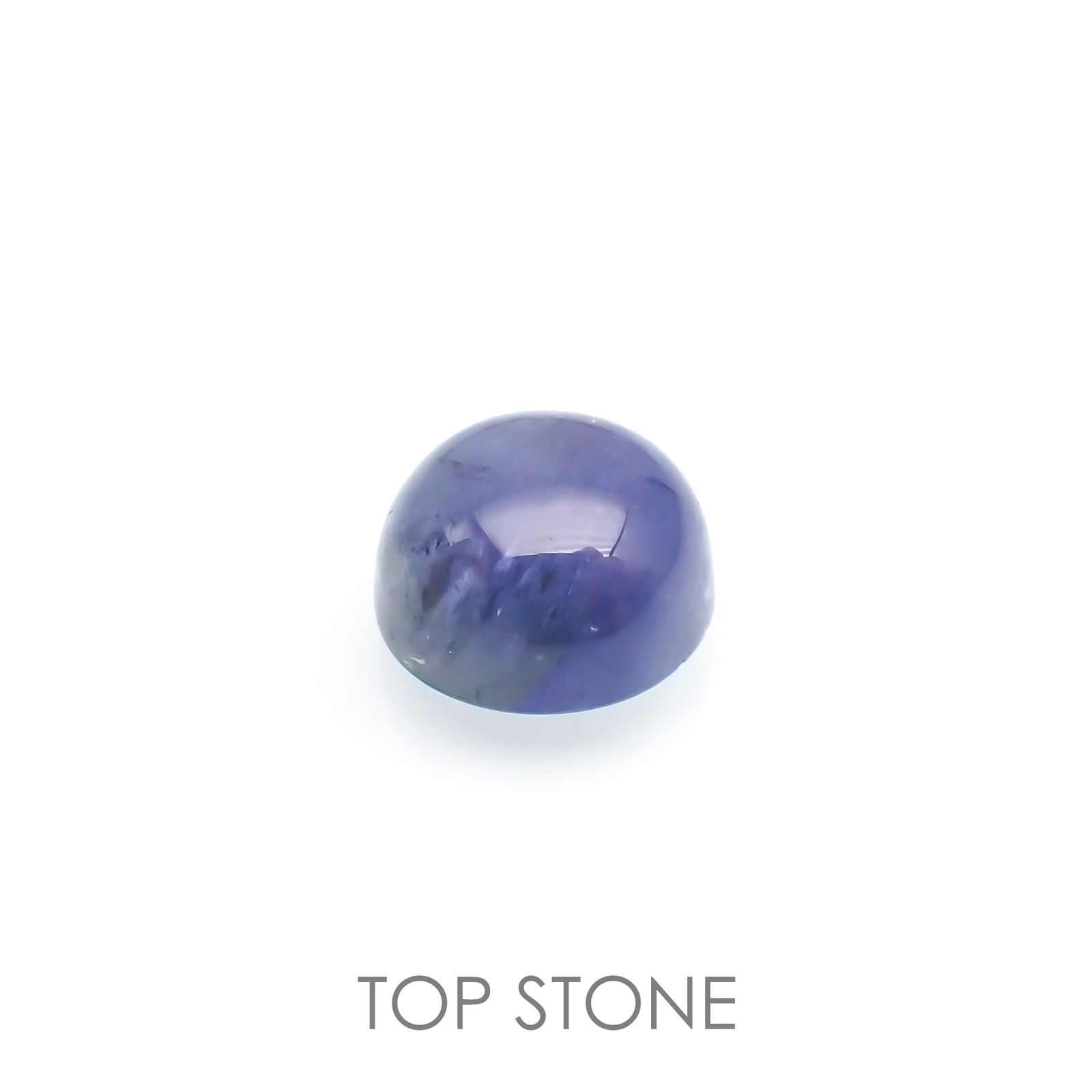 バイカラータンザナイト(宝石名バイカラー・ゾイサイト) タンザニア産 3.14ct 識別済[210812250]8.1×8.1mm前後
