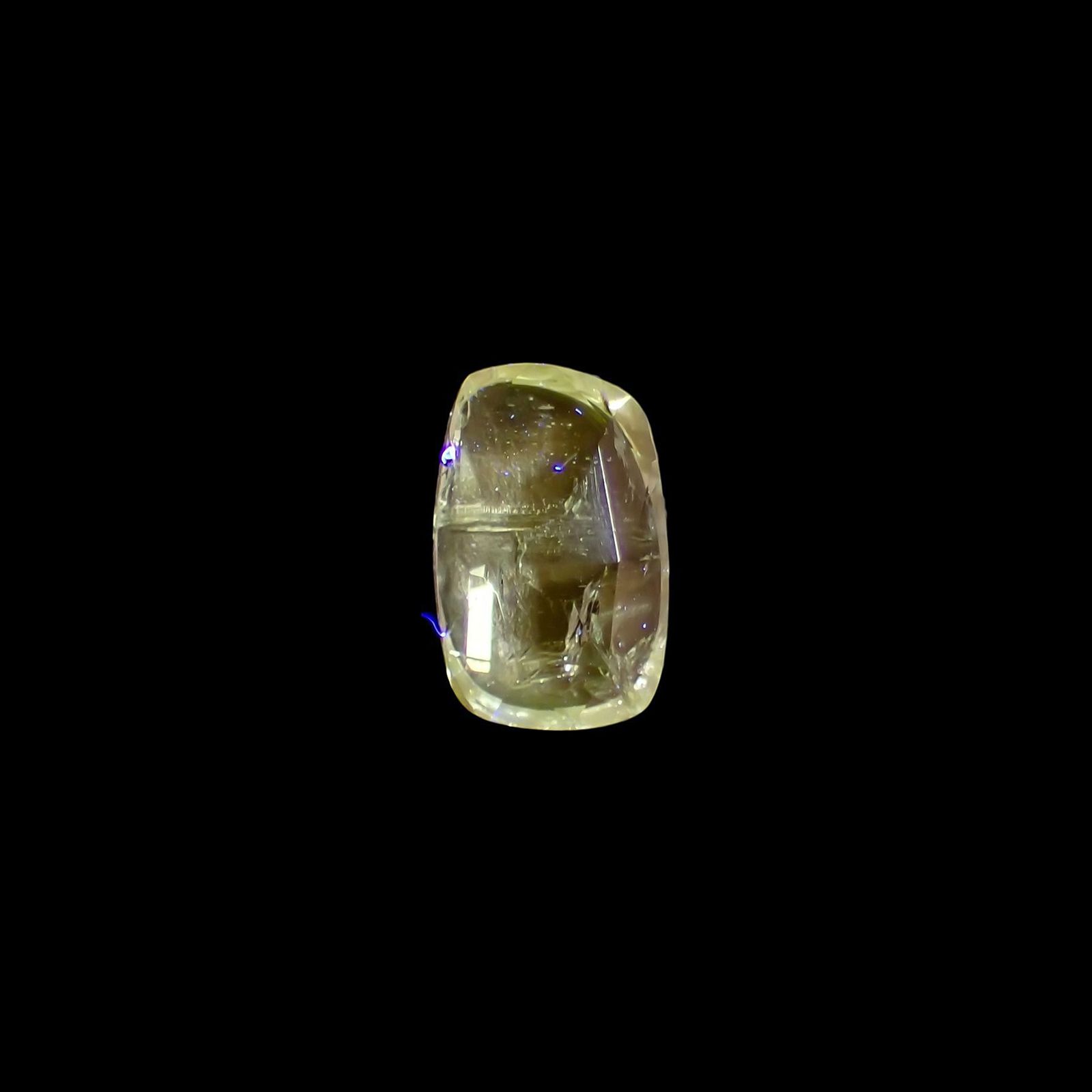 ◇ローズカット◇バナジウムコーネルピン(宝石名コーネルピン)タンザニア・タンガ州産 識別済 0.82ct / 7.2x4.5mm前後 [220115555]