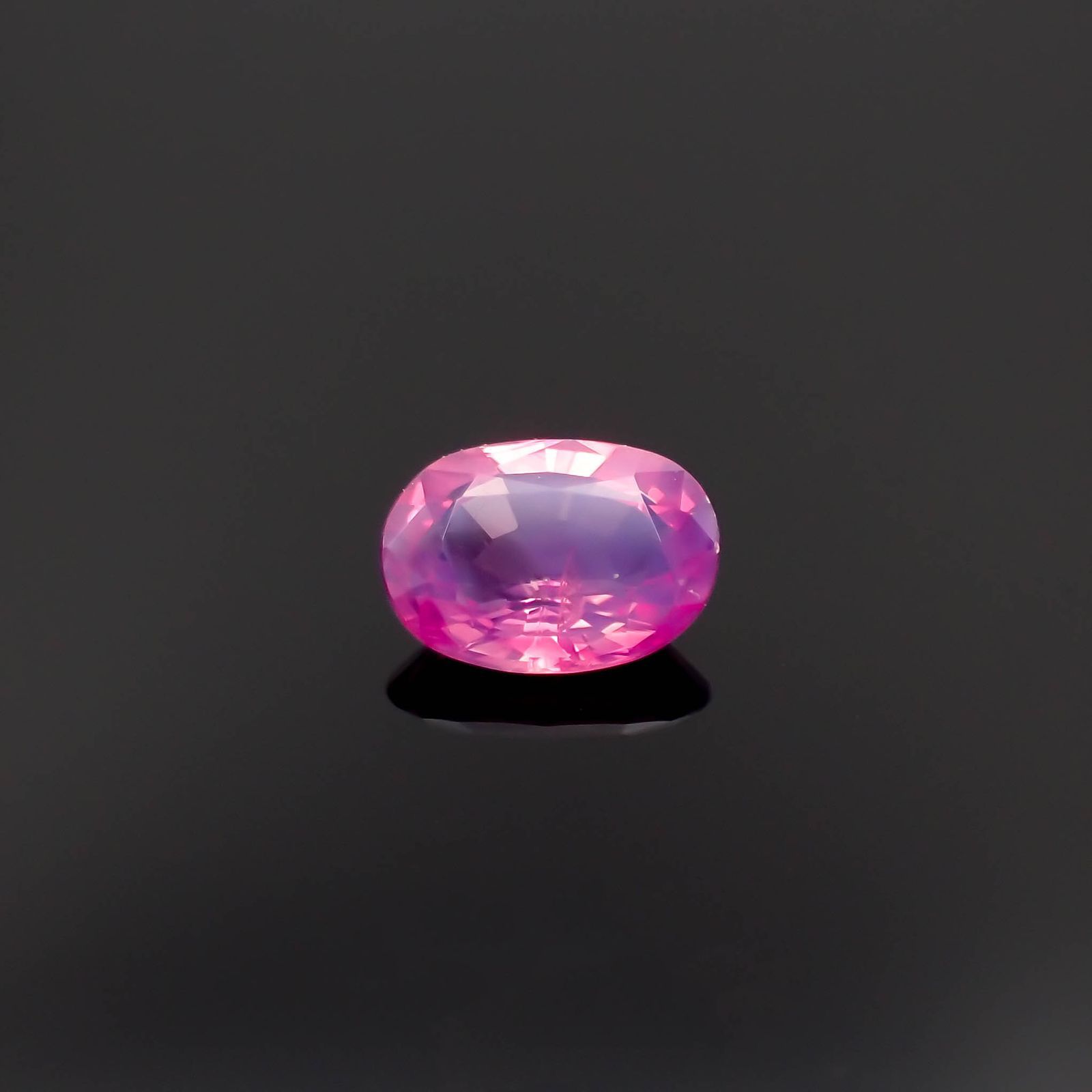 シルキーピンクサファイア 非加熱 ベトナム産 0.44ct[230119855]5.5x3.9mm前後