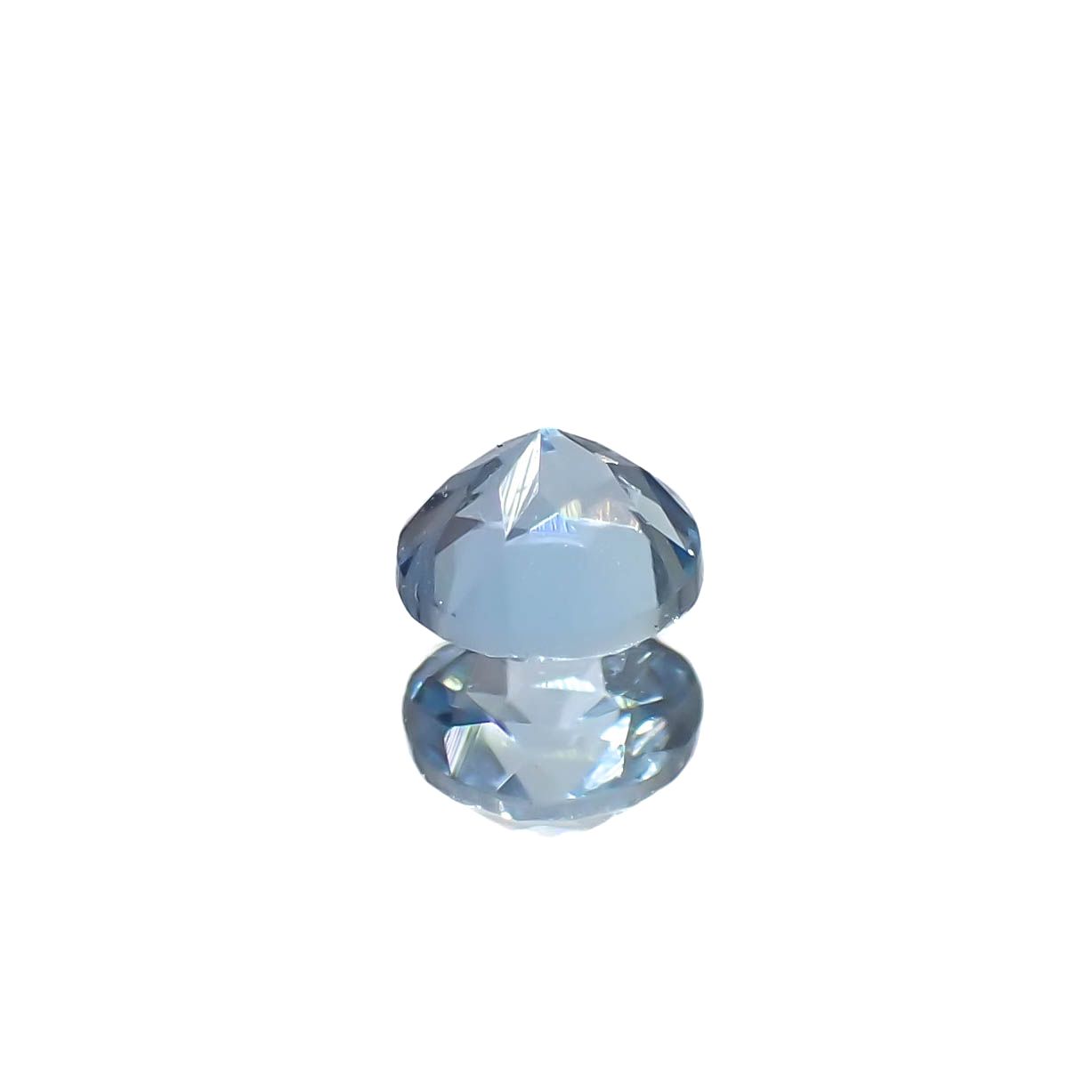サンタマリアアクアマリン(宝石名アクアマリン)ブラジル産 0.17ct 識別済[240226022]3.5x3.5mm前後